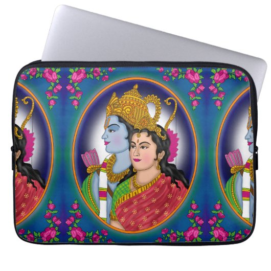 Lord Sitaram Laptop Cover (Vorderseite)