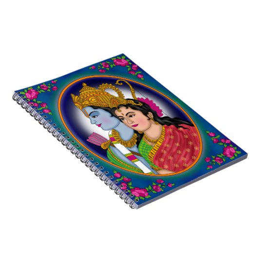 Lord Sitaram Notebook Notizblock (Rechte Seite)