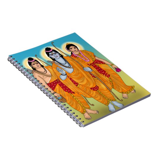 Lord Sitaram Notebook Notizblock (Rechte Seite)