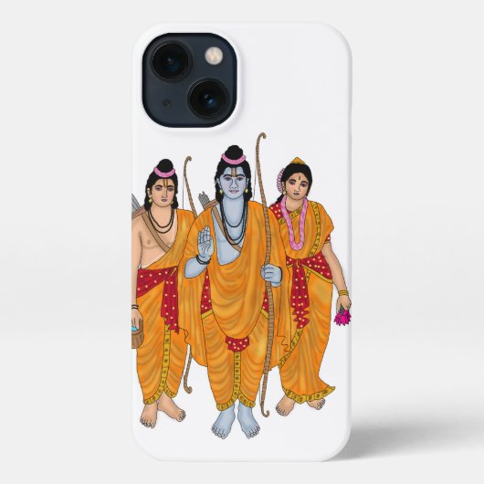Lord Sitaram Phone Case iPhone Hülle (Rückseite)