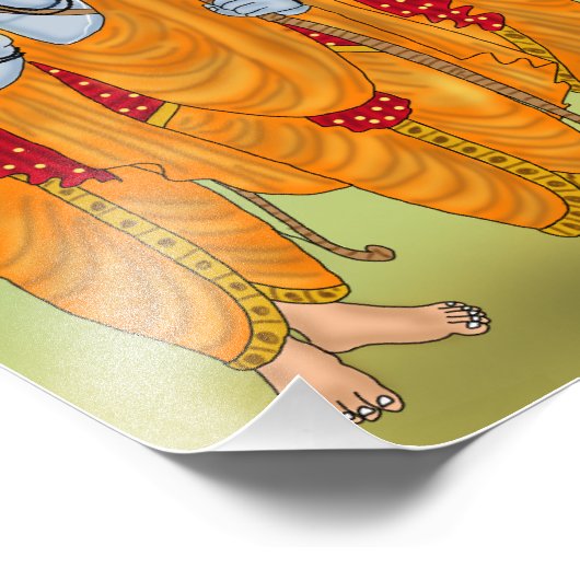 Lord Sitaram Poster (Ecke)