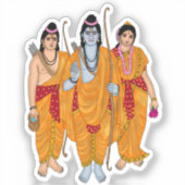 Lord Sitaram Sticker (Vorderseite)