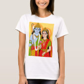 Lord Sitaram T-Shirt – Devotional Wear for Daily & (Vorderseite)