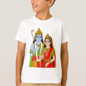 Lord Sitaram T-Shirt – Devotional Wear for Daily & (Vorderseite)