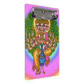 Lord Skanda Schreibwaren Mini Klemmbrett (Schrägansicht)