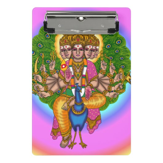 Lord Skanda Schreibwaren Mini Klemmbrett (Vorderseite)