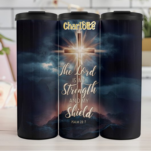 Lord Strandschild Cross Glow Thermosbecher