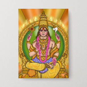 Lord Sun (Surya) Astrologie-Button Button