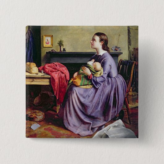 Lord, Thy wird, 1855 getan (Öl auf Leinwand) Button (Vorderseite)