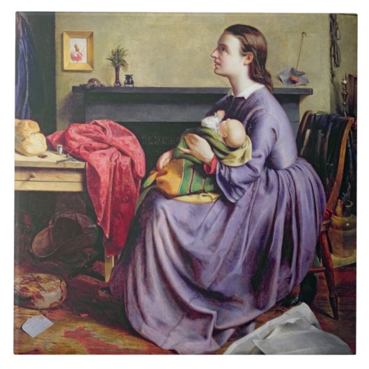 Lord, Thy wird, 1855 getan (Öl auf Leinwand) Fliese (Vorderseite)