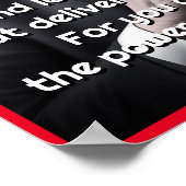 Lord Trumps Gebet für die MAGA Poster (Ecke)