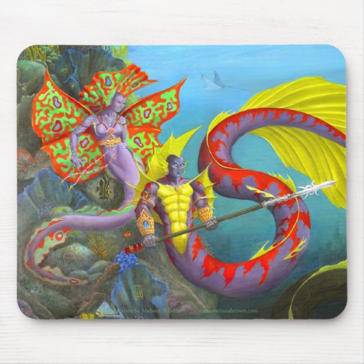 Lord und Dame Atlantis Mousepad (Vorne)