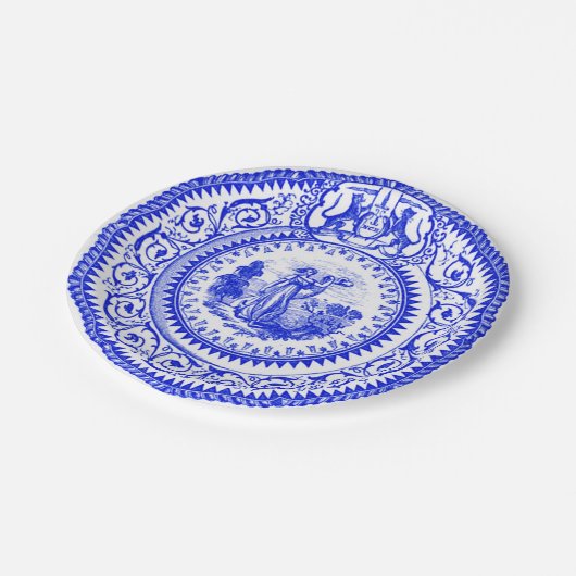 Lord Valentia Pappteller (Schrägansicht)