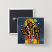 Lord Varaha Knopf Button (Vorne & Hinten)