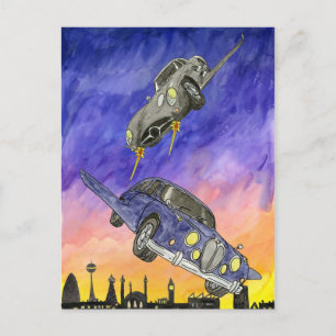 Lord Vernon verfolgt die Mervinettes Postkarte