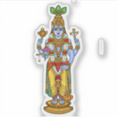 Lord Vishnu Aufkleber (Vorderseite)