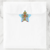 Lord Vishnu Aufkleber (Tasche)
