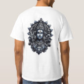 Lord Vishnu: Der vielseitige Nachhaltigkeit" T-Shirt (Rückseite)
