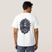 Lord Vishnu: Der vielseitige Nachhaltigkeit" T-Shirt (Schwarz voll)