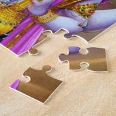 Lord Vishnu Floral Fine Art Puzzle (Seite)