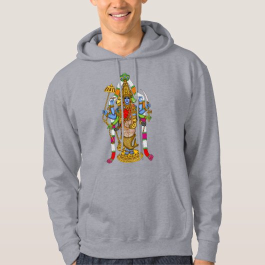 Lord Vishnu Kapuzenpullover Hoodie (Vorderseite)