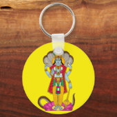 Lord Vishnu Keychain Schlüsselanhänger (Vorderseite)