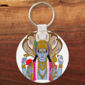 Lord Vishnu Keychain Schlüsselanhänger (Vorderseite)