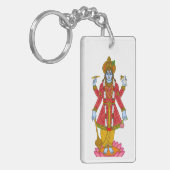 Lord Vishnu Keychain  Schlüsselanhänger (Vorderseite links)
