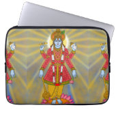 Lord Vishnu Laptop Case (Vorderseite)