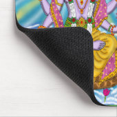 Lord Vishnu Mouse Pad Mousepad (Ecke)