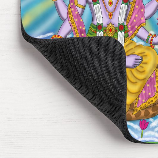 Lord Vishnu Mouse Pad Mousepad (Ecke)