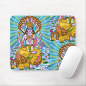 Lord Vishnu Mouse Pad Mousepad (Mit Mouse)