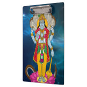 Lord Vishnu Notizbuch Klemmbrett (Links)
