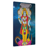 Lord Vishnu Notizbuch Klemmbrett (Rechts)