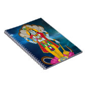 Lord Vishnu Notizbuch Notizblock (Rechte Seite)