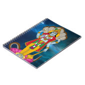 Lord Vishnu Notizbuch Notizblock (Linke Seite)