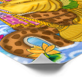 Lord Vishnu Poster (Ecke)