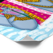 Lord Vishnu Poster (Ecke)