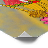 Lord Vishnu Poster (Ecke)