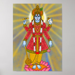Lord Vishnu Poster