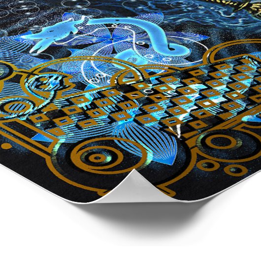 Lord Vishnu - Poster (Ecke)