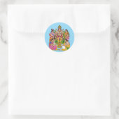 Lord Vishnu Satyanarayan Aufkleber (Tasche)
