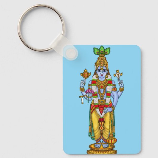 Lord Vishnu Schlüsselanhänger (Vorderseite)