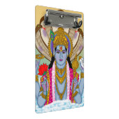 Lord Vishnu Stationery Mini Klemmbrett (Schrägansicht)