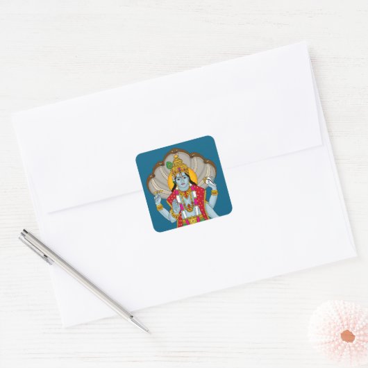 Lord Vishnu Sticker (Umschlag)