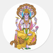 Lord Vishnu Stickers (Vorderseite)