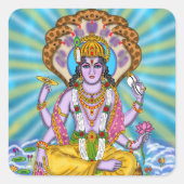 Lord Vishnu Stickers (Vorderseite)