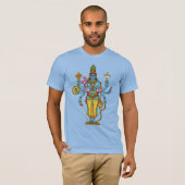 Lord Vishnu T-Shirt (Vorne ganz)