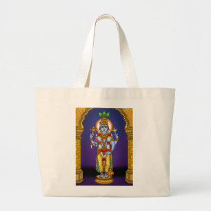 Lord Vishnu-Tasche Jumbo Stoffbeutel