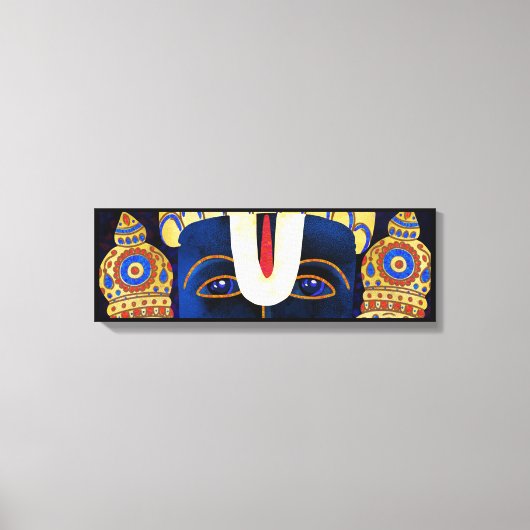 Lord Vishnu Tirupati Perumal Hindu Gott Gemälde Leinwanddruck (Vorderseite)